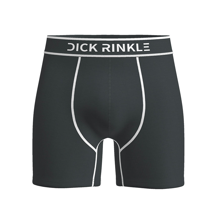 Men’s Solid Charcoal Premium Boxer Briefs