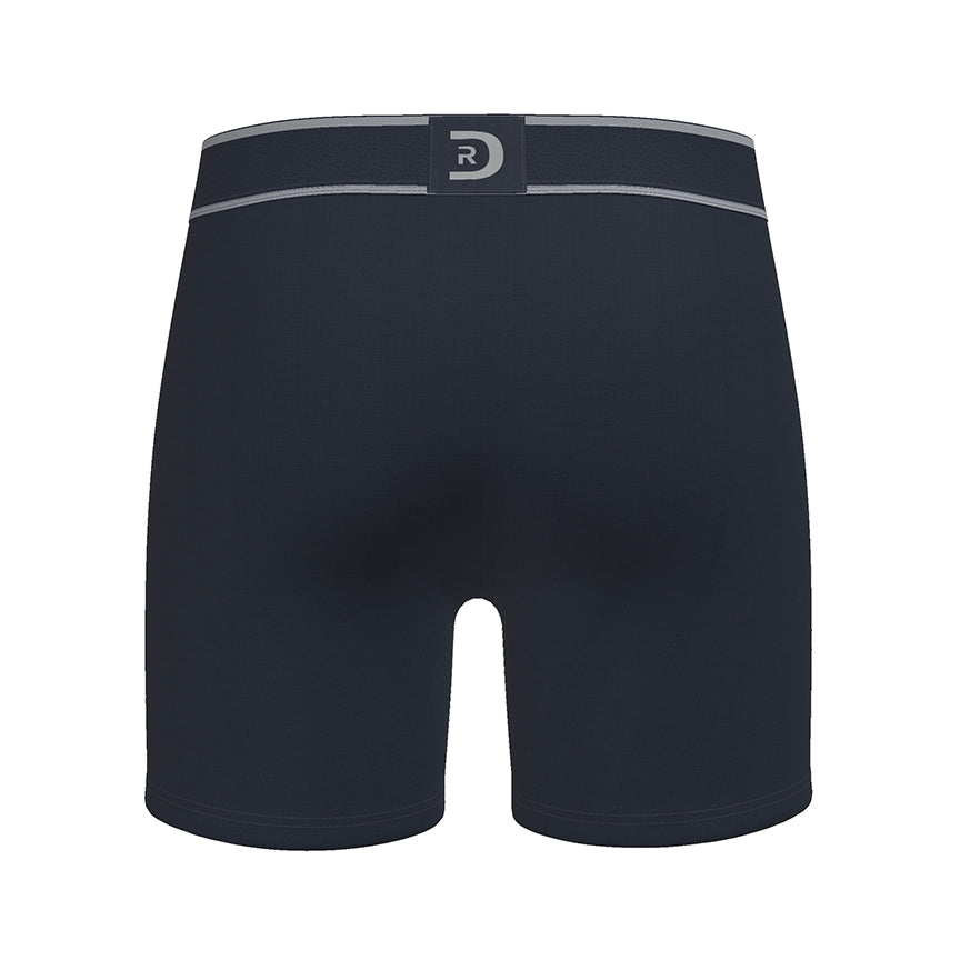 Men’s Solid Navy Premium Boxer Briefs